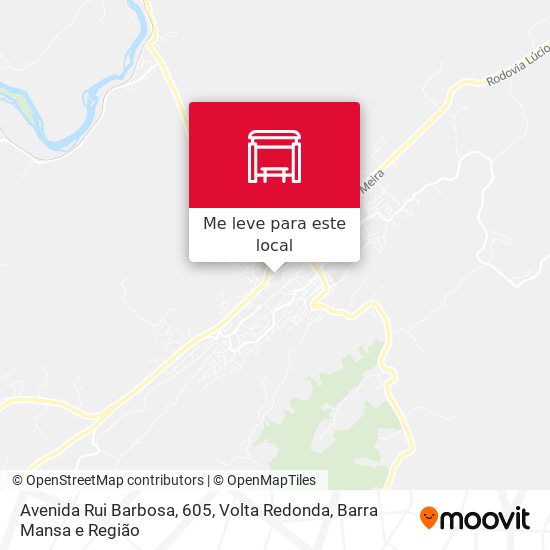 Avenida Rui Barbosa, 605 mapa