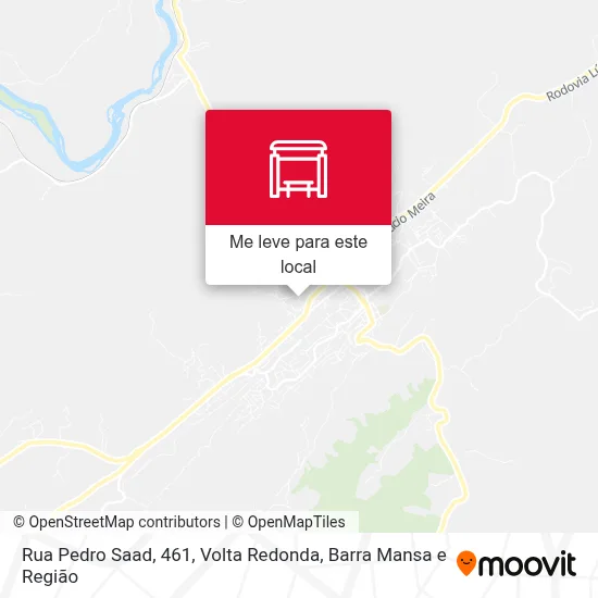 Rua Pedro Saad, 461 mapa