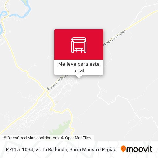 Rj-115, 1034 mapa