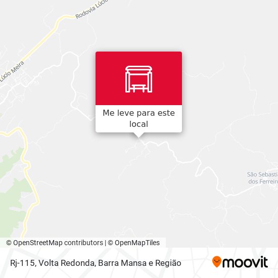Rj-115 mapa