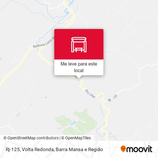 Rj-125 mapa