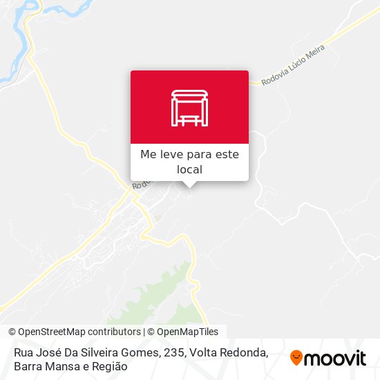 Rua José Da Silveira Gomes, 235 mapa