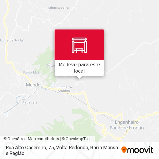 Rua Alto Casemiro, 75 mapa