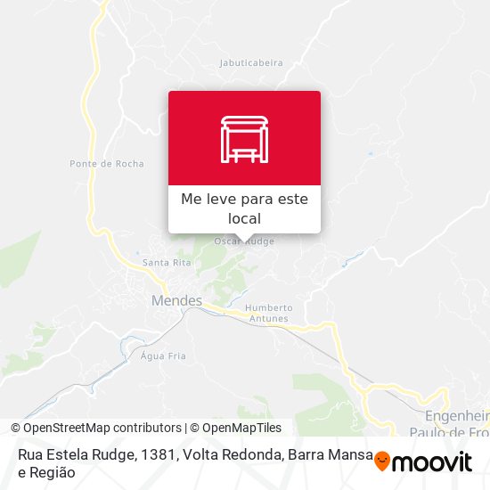 Rua Estela Rudge, 1381 mapa