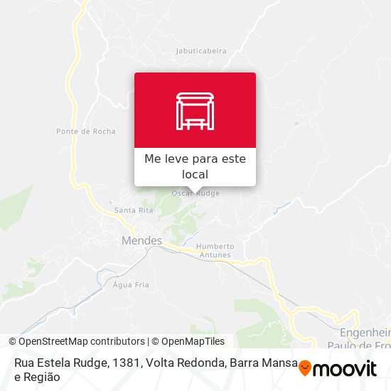 Rua Estela Rudge, 1381 mapa