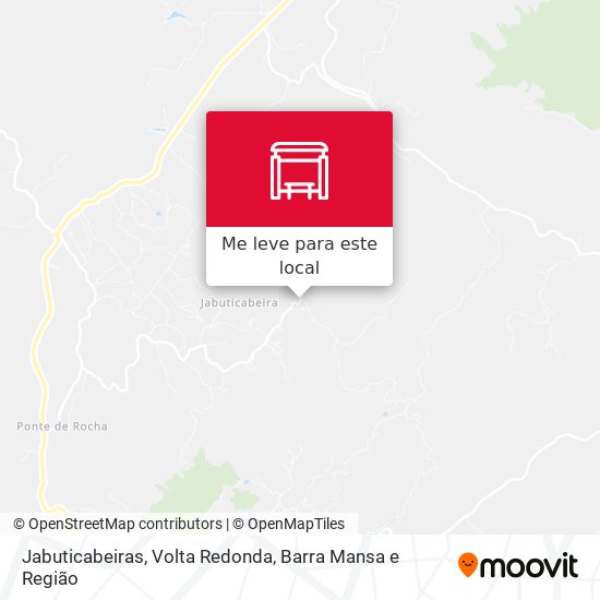 Jabuticabeiras mapa