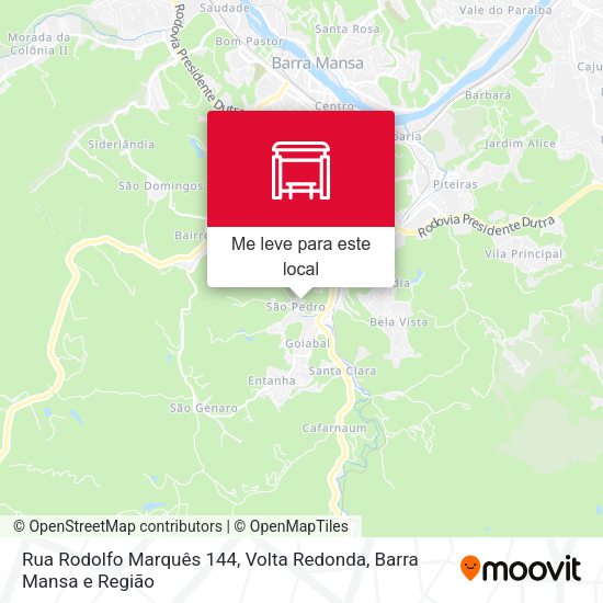 Rua Rodolfo Marquês 144 mapa