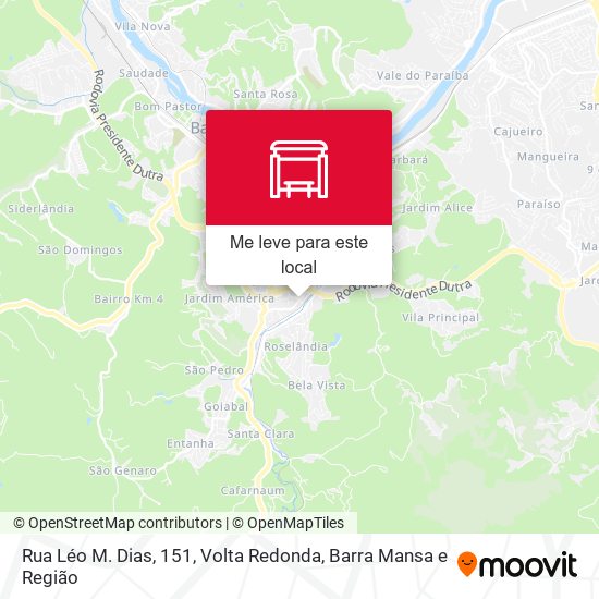 Rua Léo M. Dias, 151 mapa