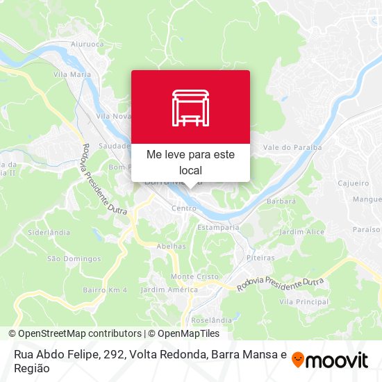 Rua Abdo Felipe, 292 mapa