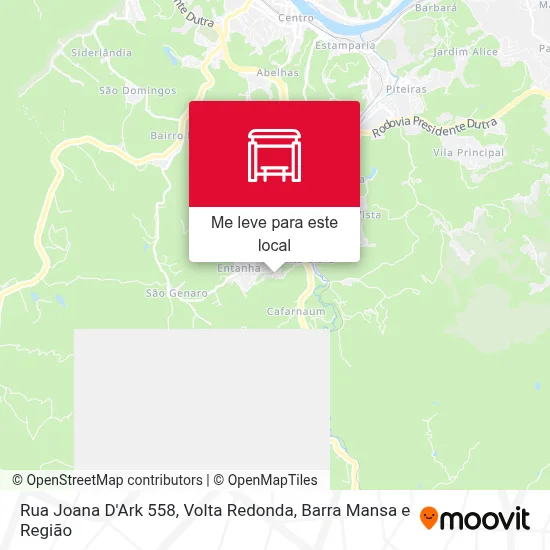 Rua Joana D'Ark 558 mapa