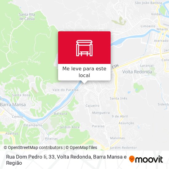 Rua Dom Pedro Ii, 33 mapa