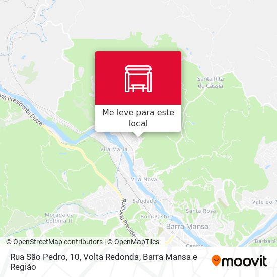 Rua São Pedro, 10 mapa
