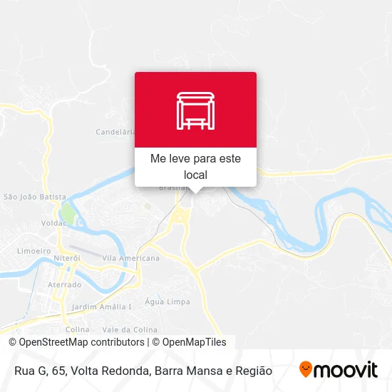 Rua G, 65 mapa