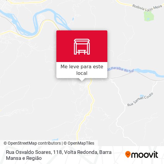 Rua Osvaldo Soares, 118 mapa