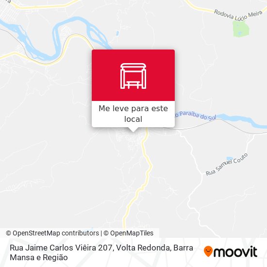 Rua Jaime Carlos Viêira 207 mapa