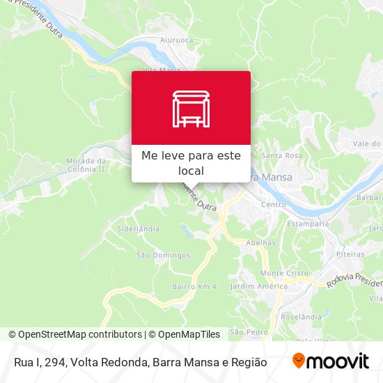 Rua I, 294 mapa