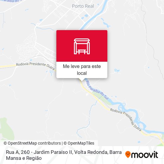 Rua A, 260 - Jardim Paraíso II mapa