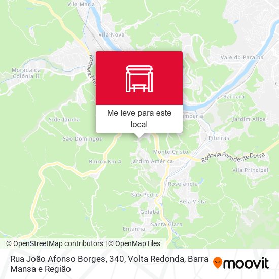 Rua João Afonso Borges, 340 mapa