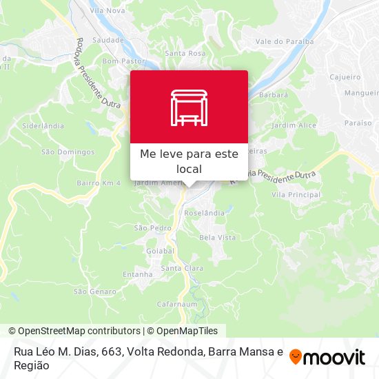 Rua Léo M. Dias, 663 mapa