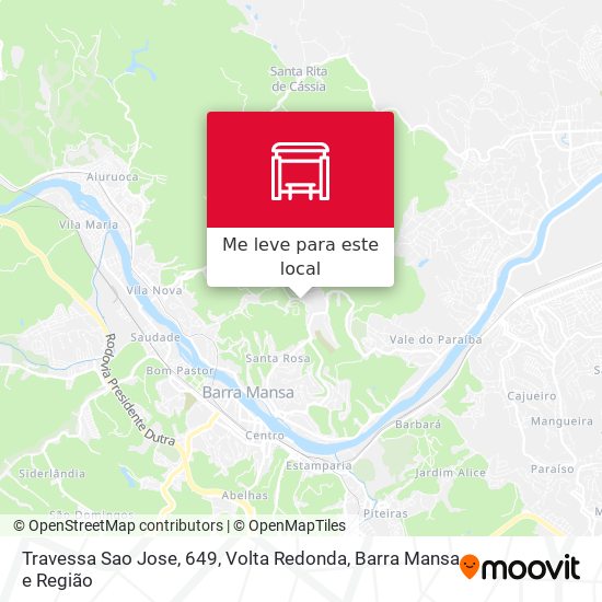 Travessa Sao Jose, 649 mapa