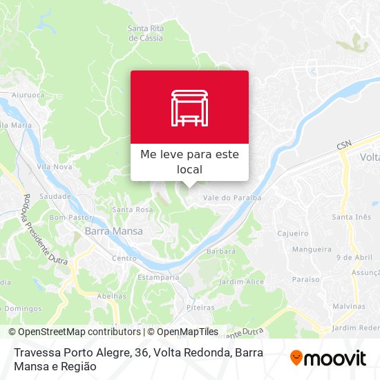 Travessa Porto Alegre, 36 mapa