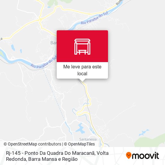 Rj-145 - Ponto Da Quadra Do Maracanã mapa