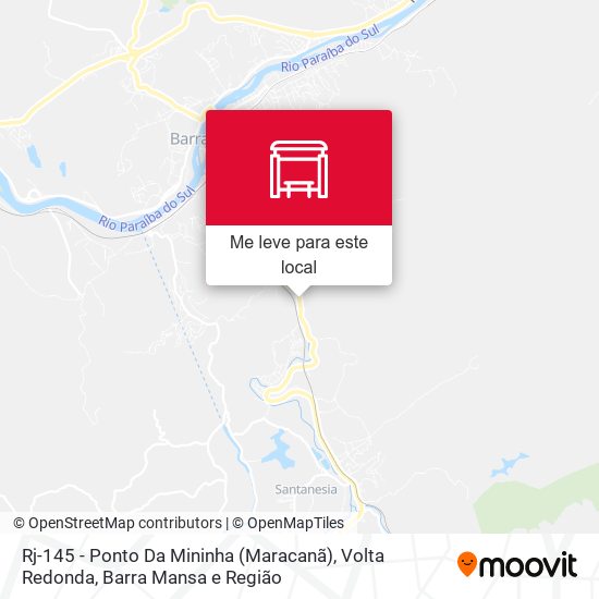 Rj-145 - Ponto Da Mininha (Maracanã) mapa