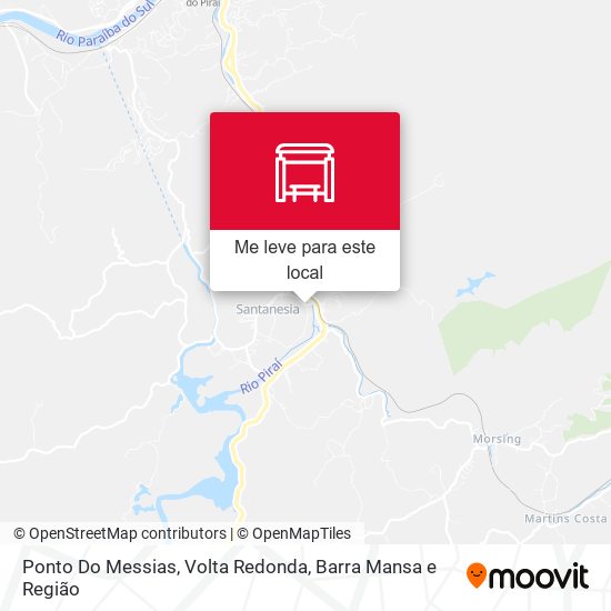 Ponto Do Messias mapa