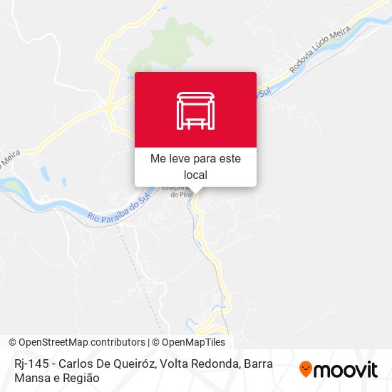 Rj-145 - Carlos De Queiróz mapa
