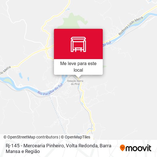 Rj-145 - Mercearia Pinheiro mapa