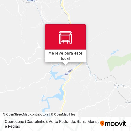 Querozene (Castelinho) mapa