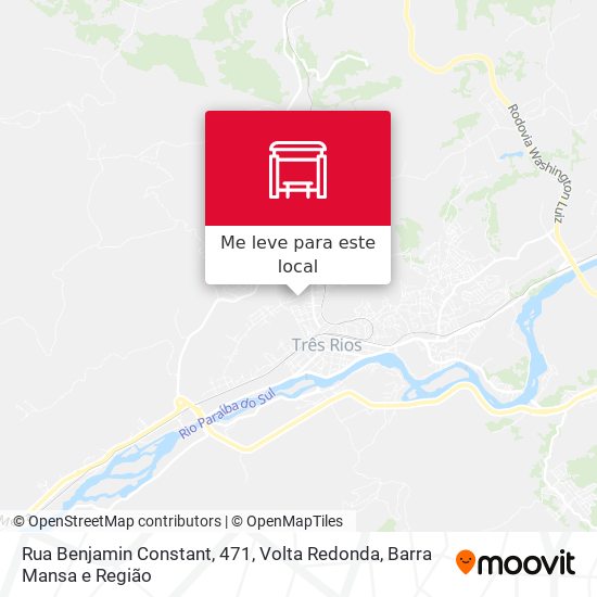 Rua Benjamin Constant, 471 mapa