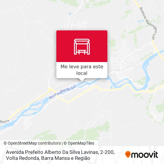 Avenida Prefeito Alberto Da Silva Lavinas, 2-200 mapa