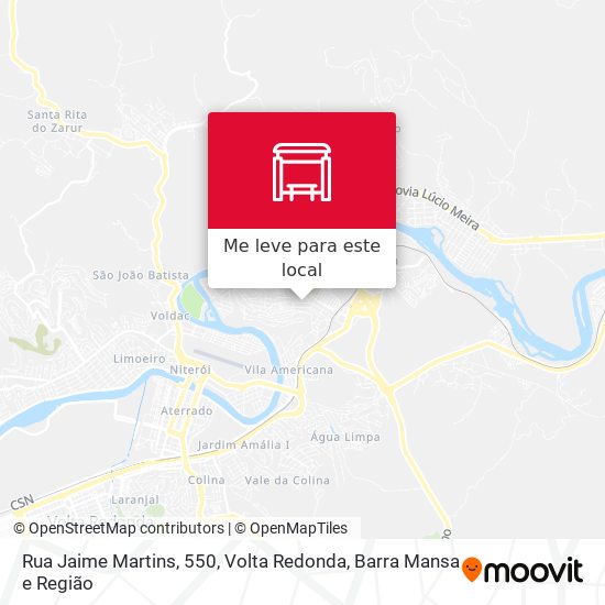 Rua Jaime Martins, 550 mapa