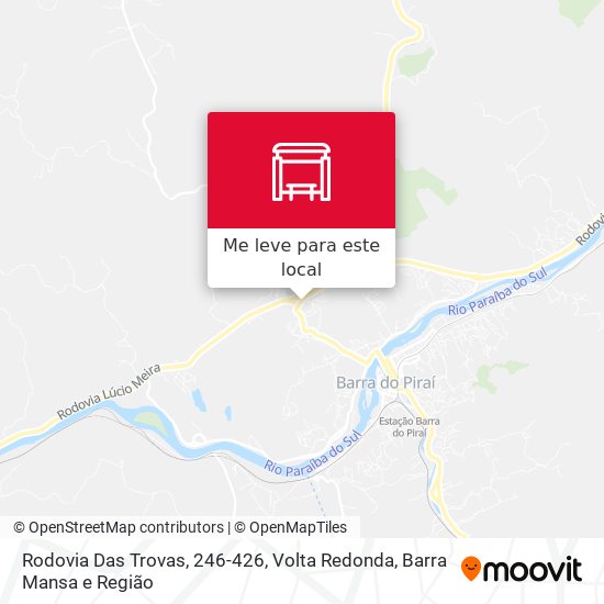 Rodovia Das Trovas, 246-426 mapa