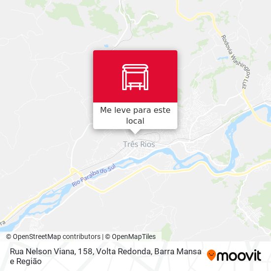 Rua Nelson Viana, 158 mapa