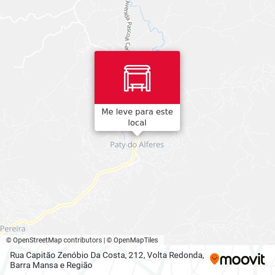 Rua Capitão Zenóbio Da Costa, 212 mapa
