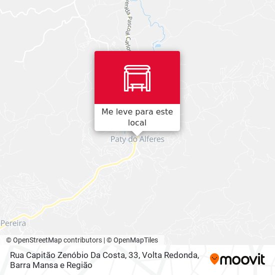 Rua Capitão Zenóbio Da Costa, 33 mapa