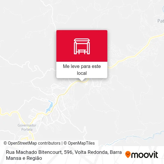 Rua Machado Bitencourt, 596 mapa
