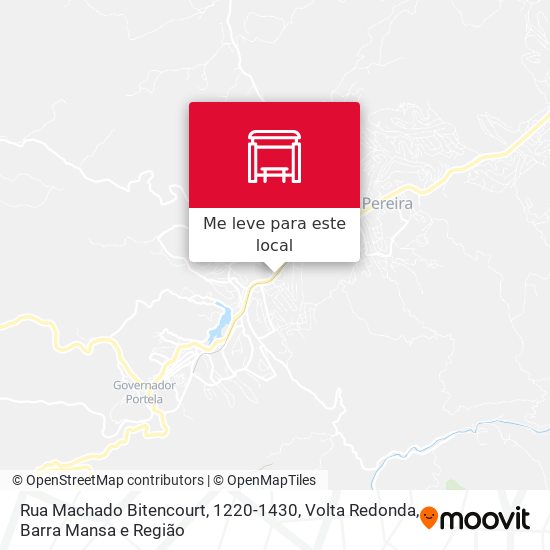 Rua Machado Bitencourt, 1220-1430 mapa
