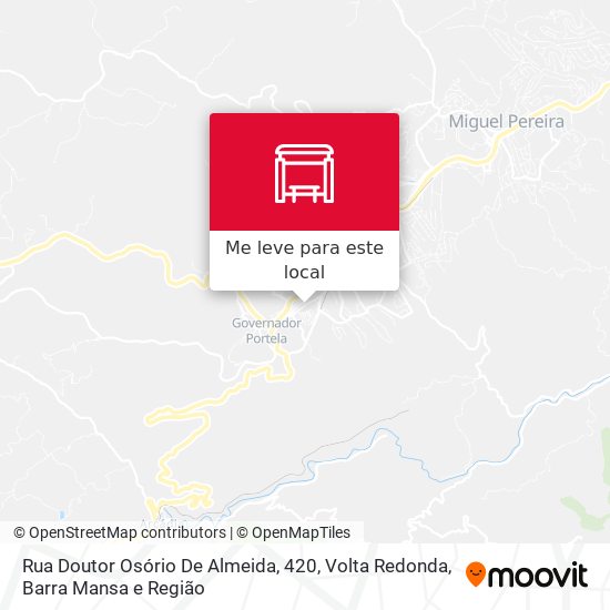 Rua Doutor Osório De Almeida, 420 mapa