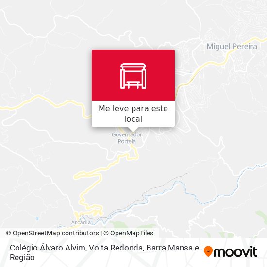 Colégio Álvaro Alvim mapa