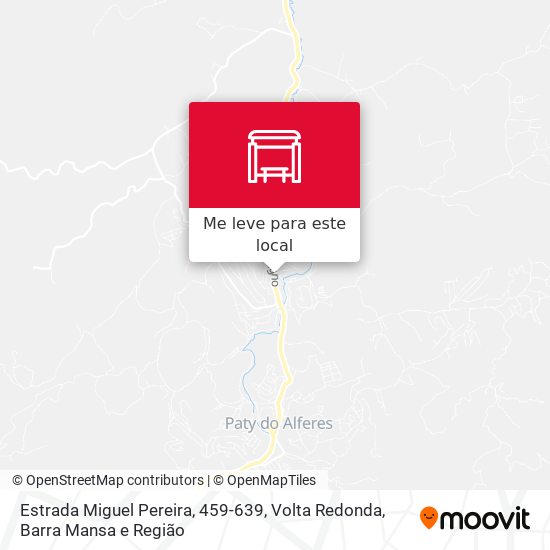 Estrada Miguel Pereira, 459-639 mapa