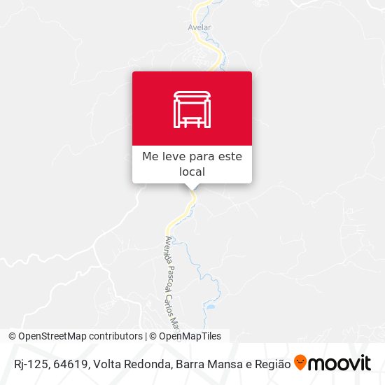 Rj-125, 64619 mapa