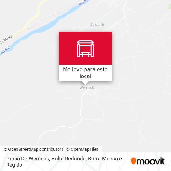 Praça De Werneck mapa
