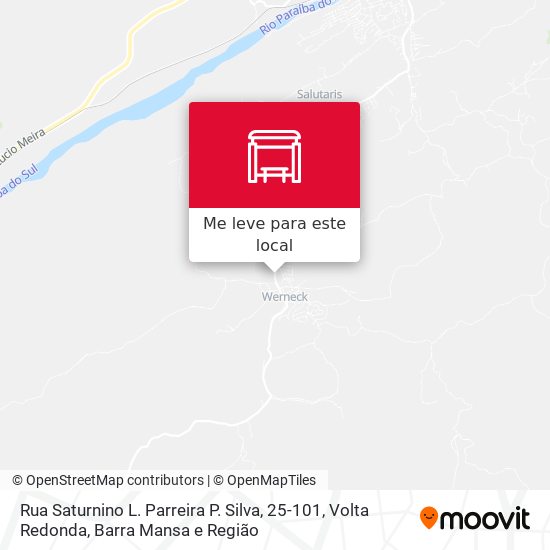 Rua Saturnino L. Parreira P. Silva, 25-101 mapa