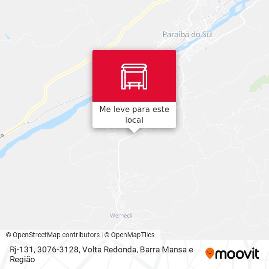 Rj-131, 3076-3128 mapa