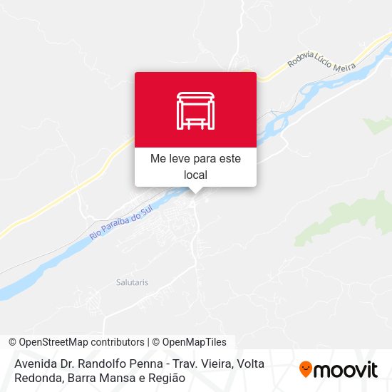 Avenida Dr. Randolfo Penna - Trav. Vieira mapa
