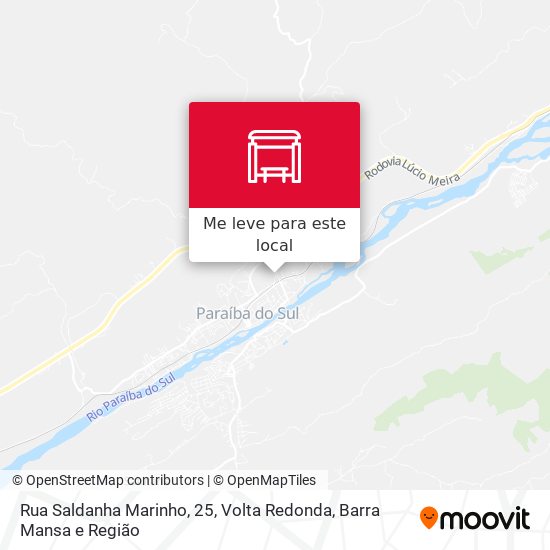 Rua Saldanha Marinho, 25 mapa