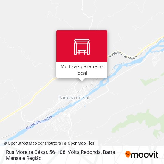 Rua Moreira César, 56-108 mapa